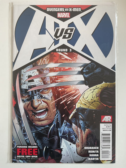 Avengers Vs X-Men #3 2012 Marvel Comics