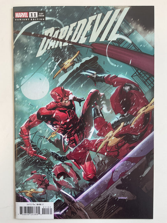 Daredevil #11 2023 Marvel Comics Vincentini Variant