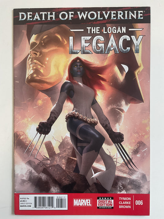 Death Of Wolverine The Logan Legacy #6 2015 Marvel Comics