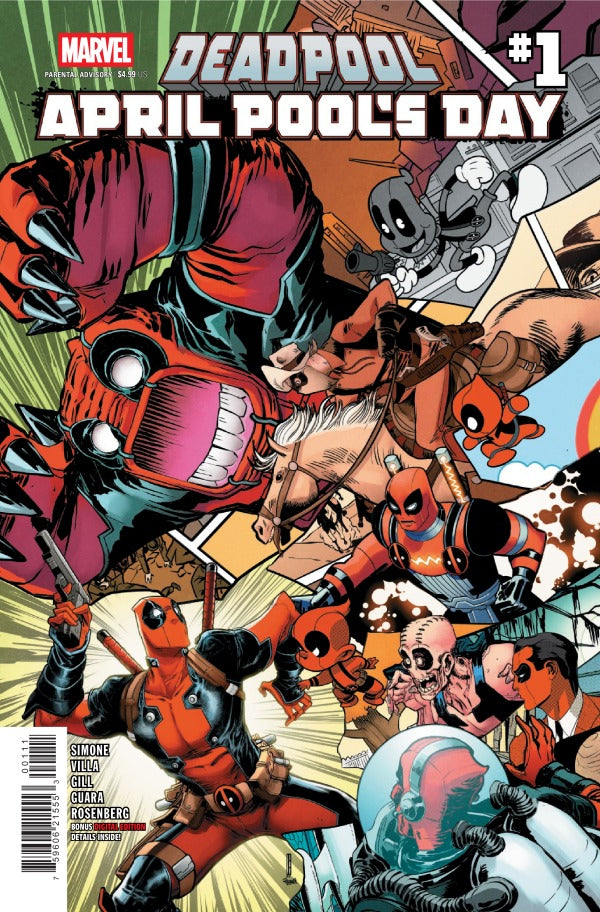 Deadpool April Pools Day #1 2026 Marvel Comics