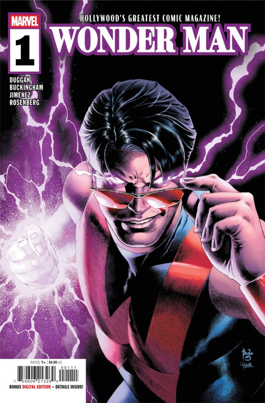 Wonder Man #1 2026 Marvel Comics