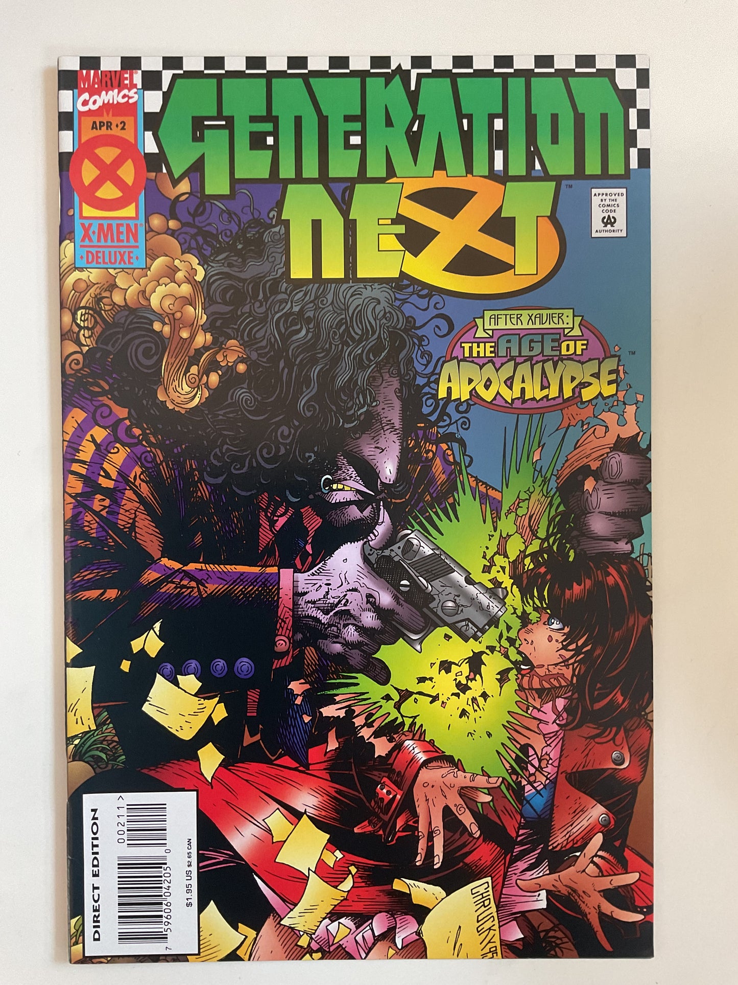 Generation Next #2 1995 Marvel Comics Age Of Apocalypse