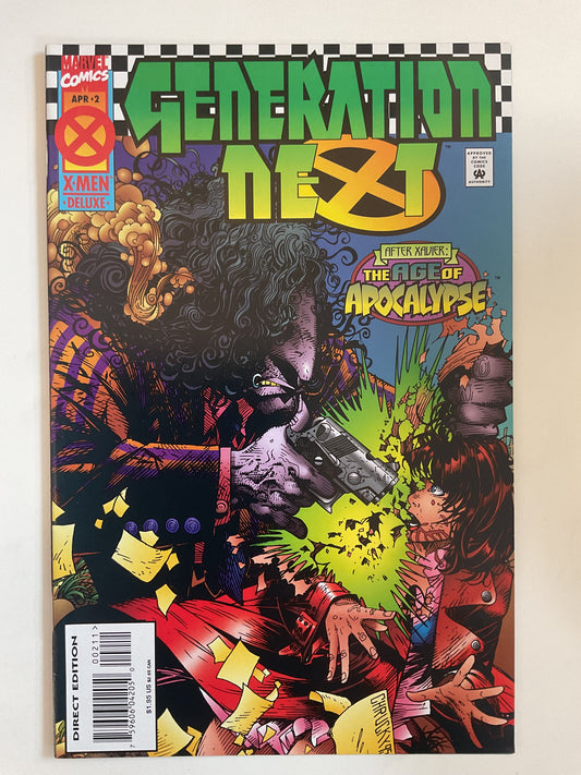 Generation Next #2 1995 Marvel Comics Age Of Apocalypse