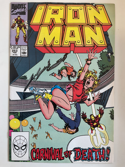 Iron Man #253 1990 Marvel Comics