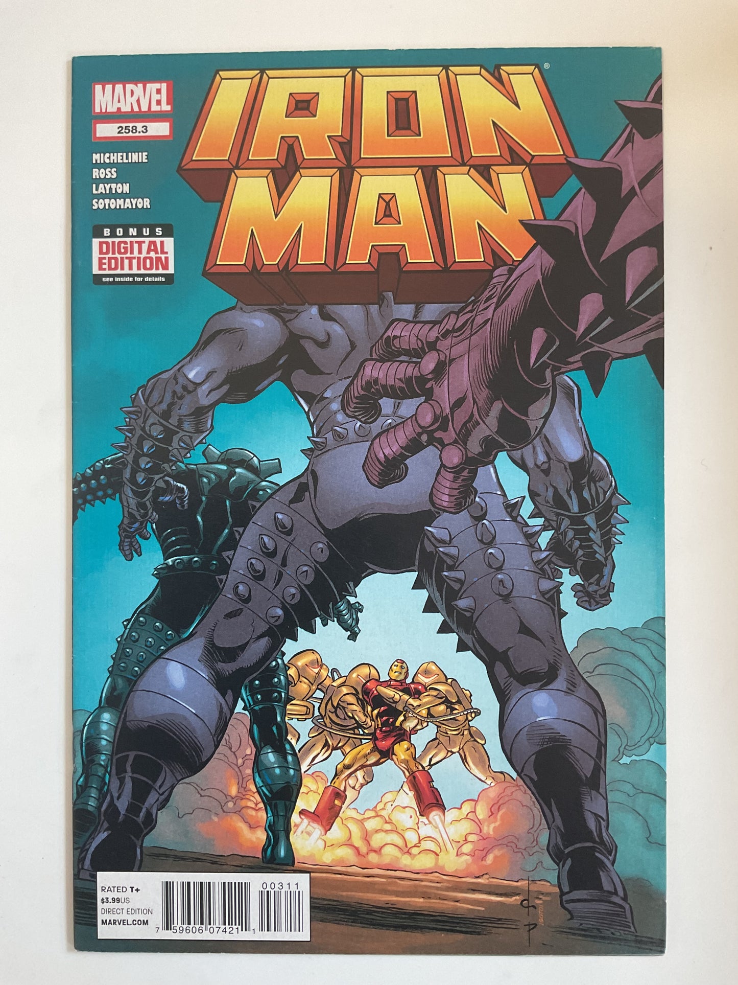 Iron Man #258.3 2013 Marvel Comics