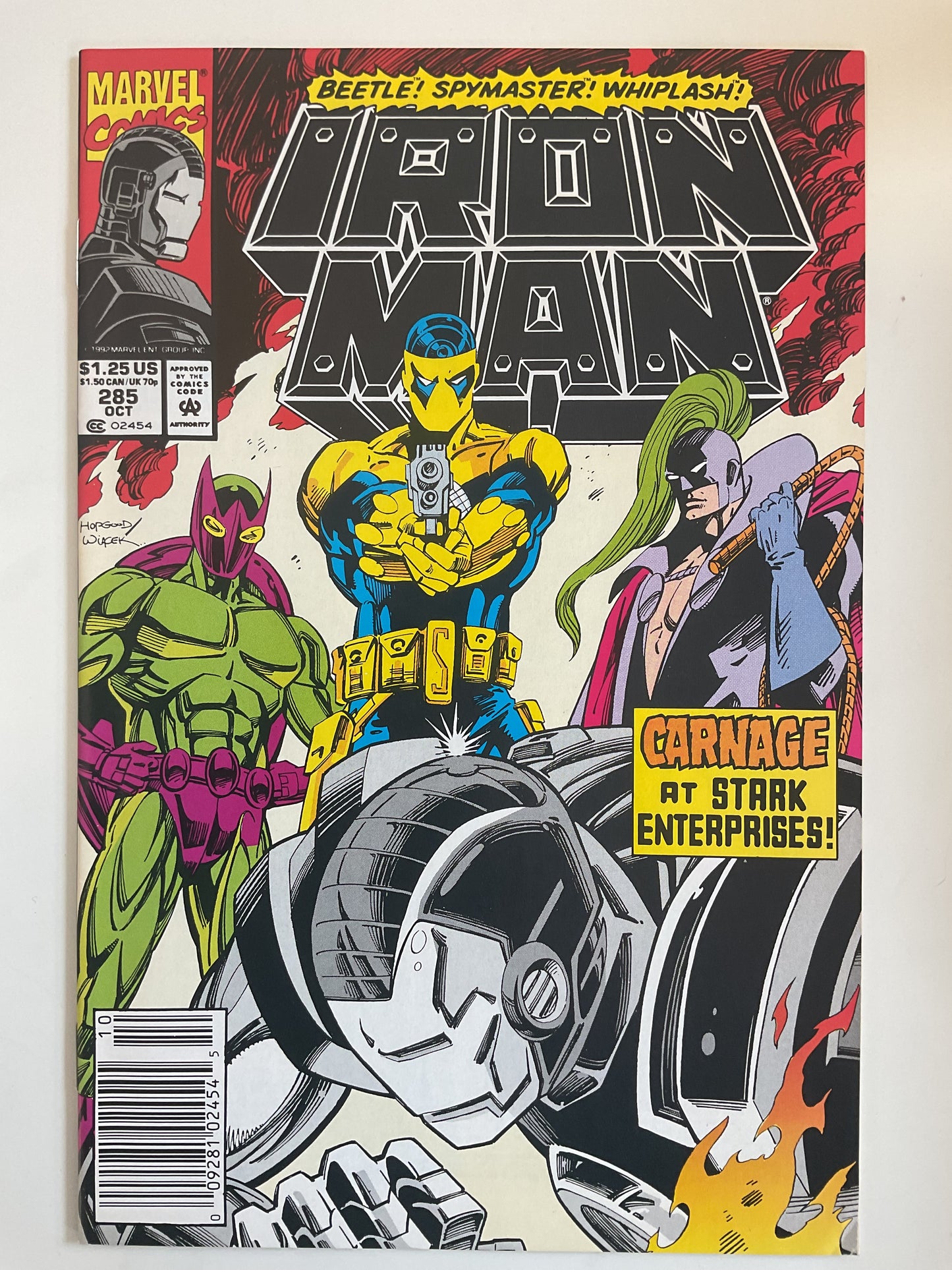 Iron Man #285 1992 Marvel Comics