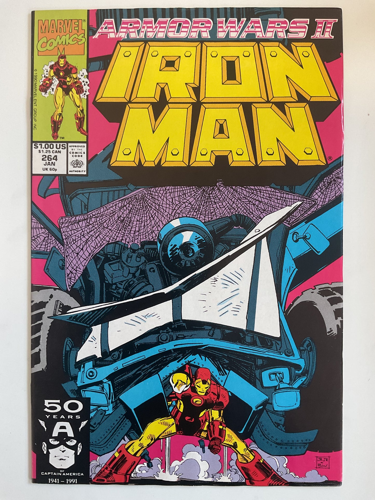 Iron Man #264 1990 Marvel Comics