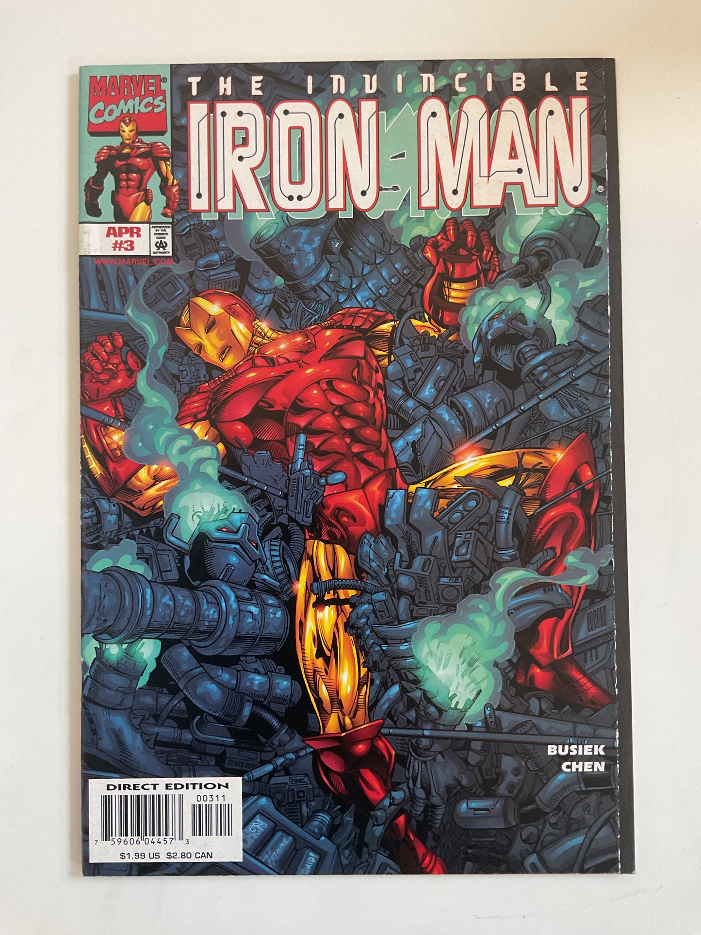 Iron Man #3 1998 Marvel Comics