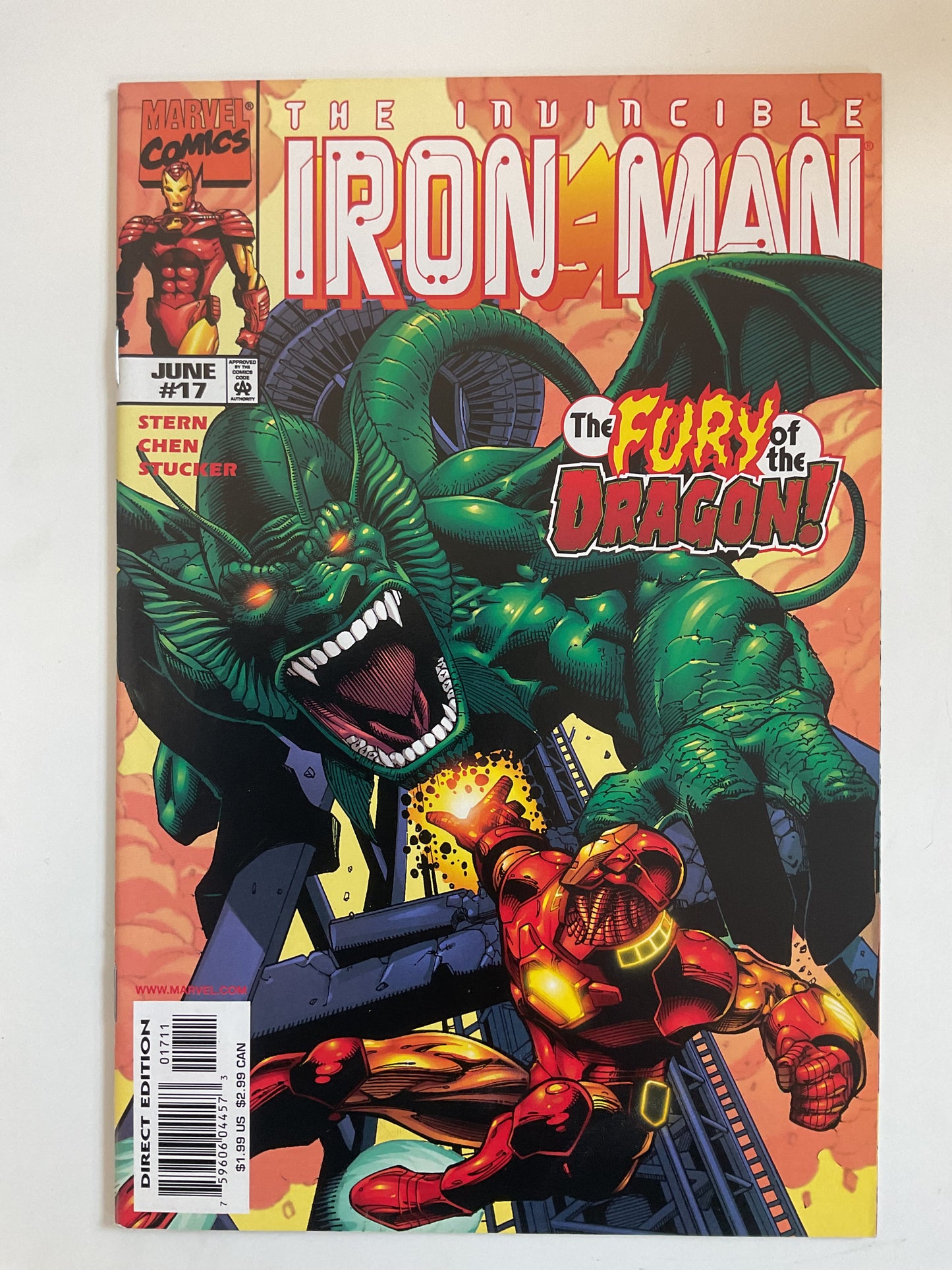 Iron Man #17 1999 Marvel Comics