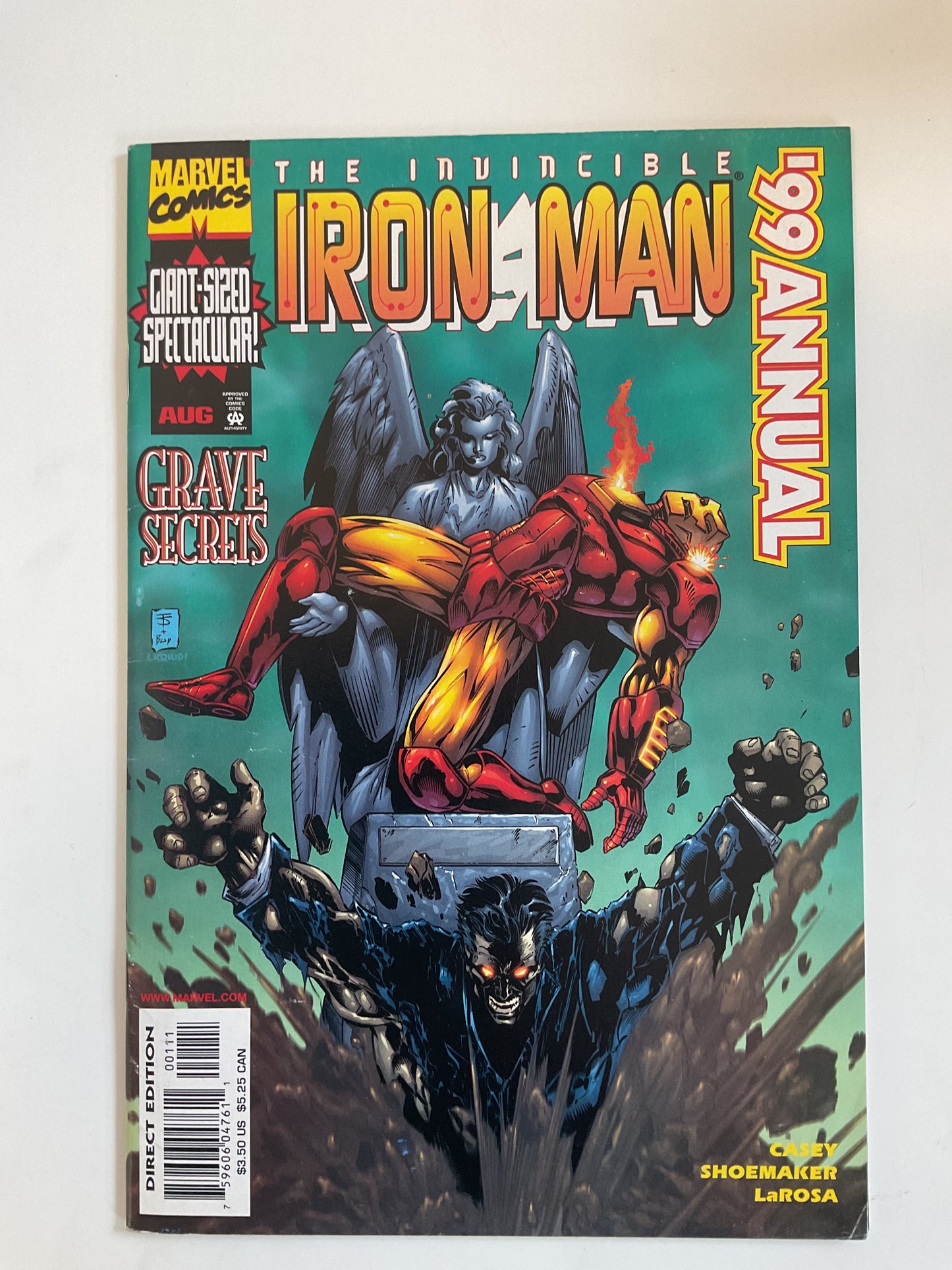 Iron Man Annual #1 1999 Marvel Comics