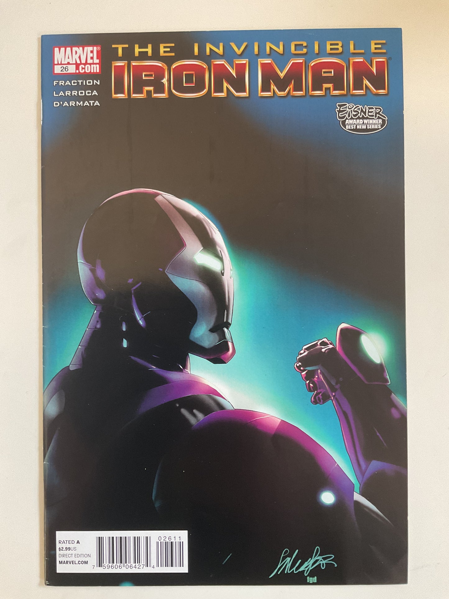 Invincible Iron Man #26 2010 Marvel Comics