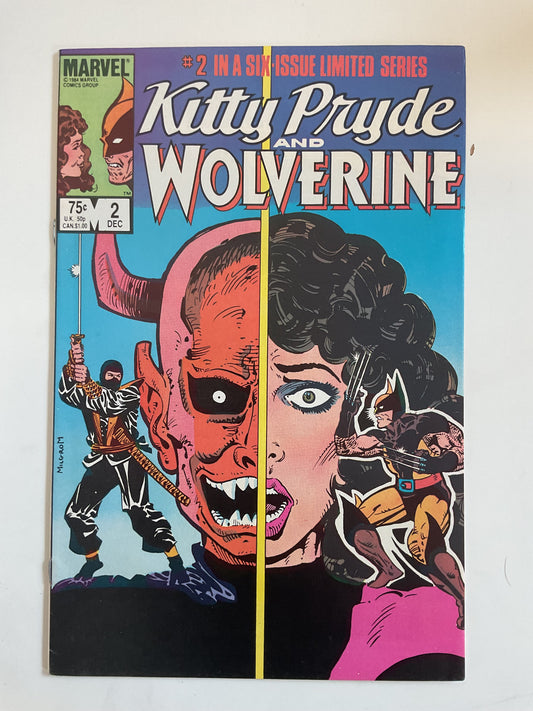 Kitty Pryde and Wolverine #2 1984 Marvel Comics
