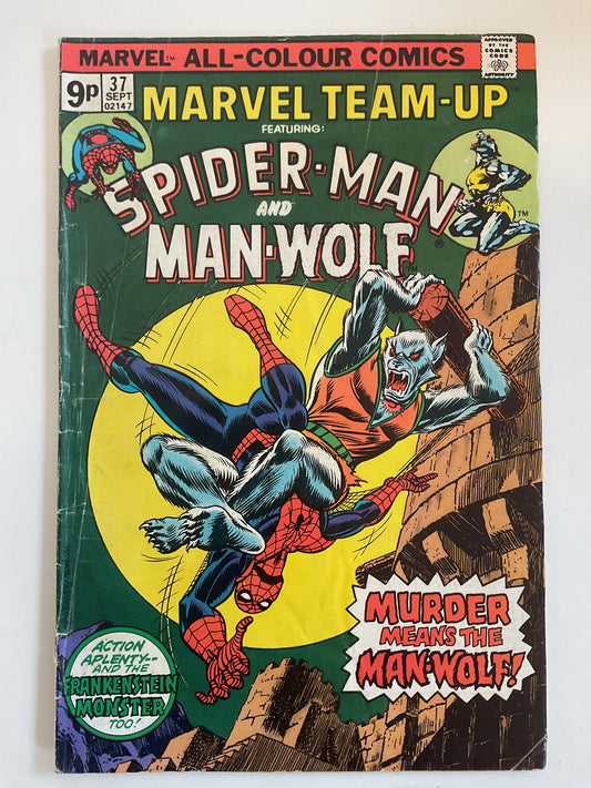 Marvel Team-Up #37 1975 Marvel Comics
