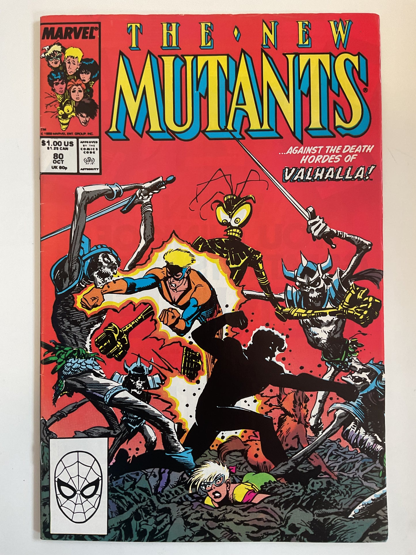 New Mutants #80 1989 Marvel Comics