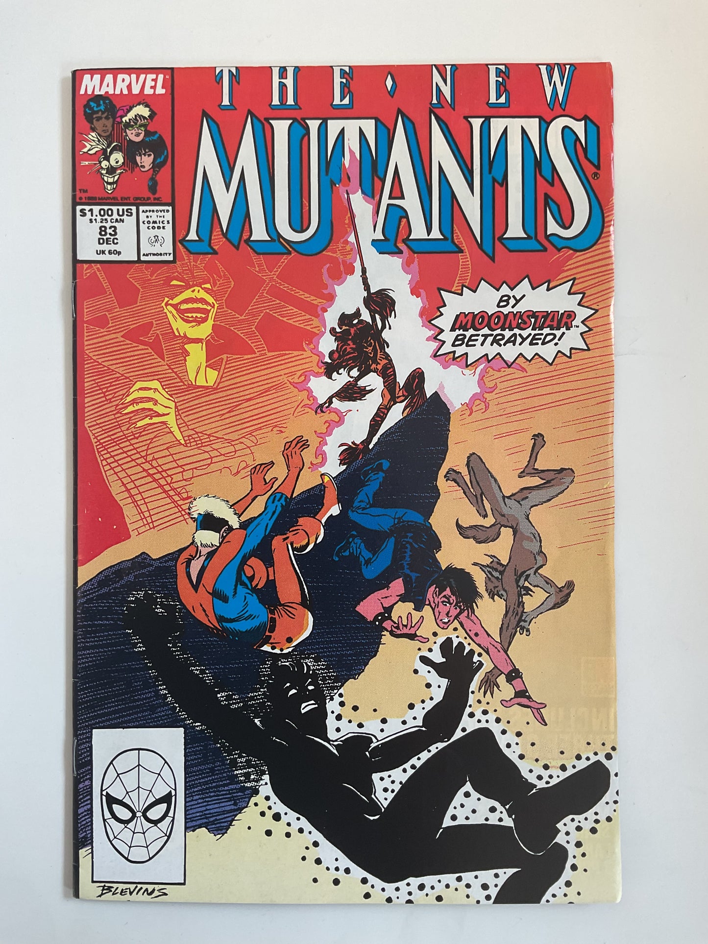 New Mutants #83 1989 Marvel Comics