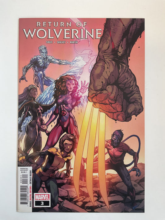 Return Of Wolverine #3 2019 Marvel Comics