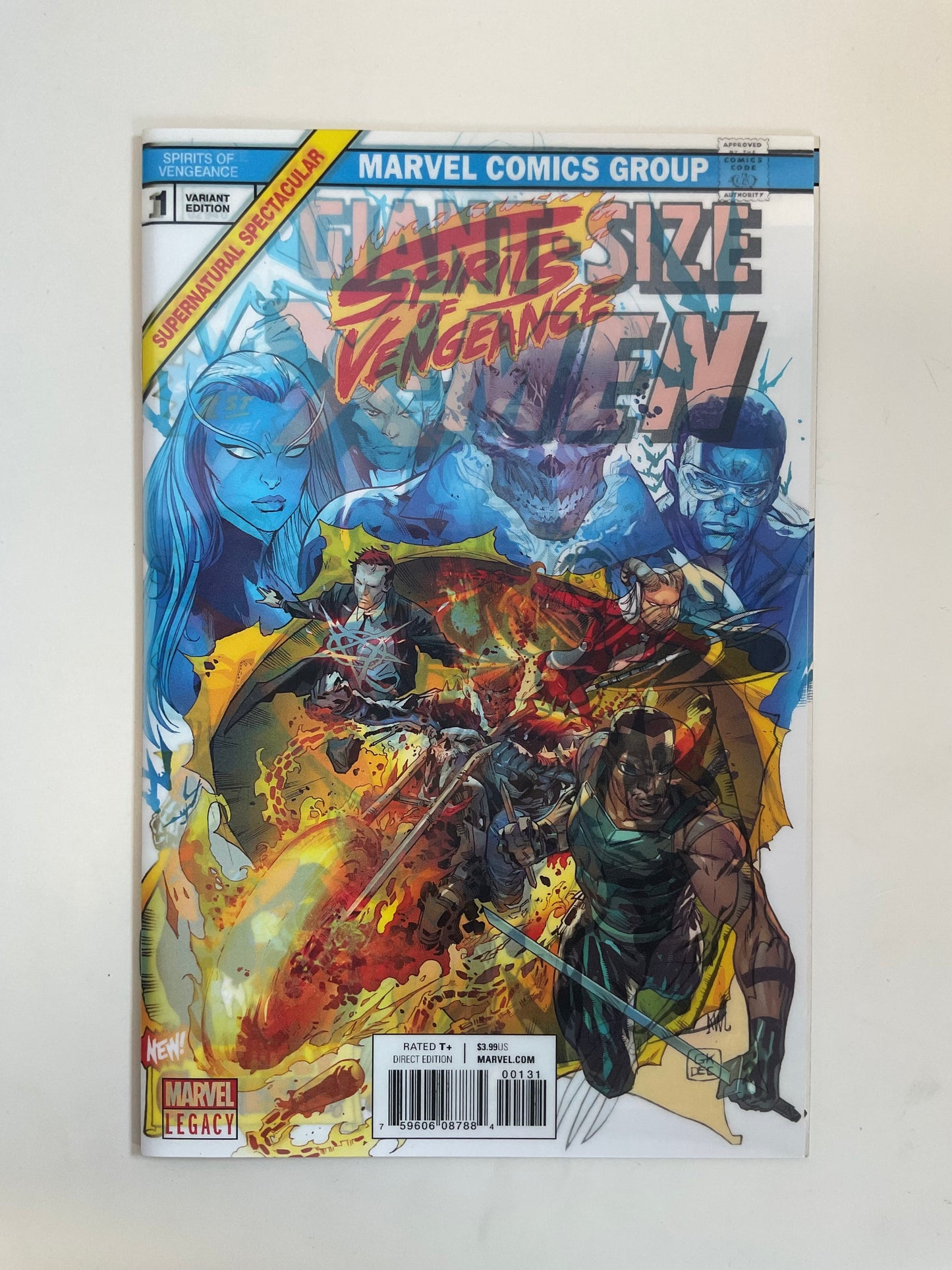 Spirits Of Vengeance #1 2017 Marvel Comics Lenticular Variant