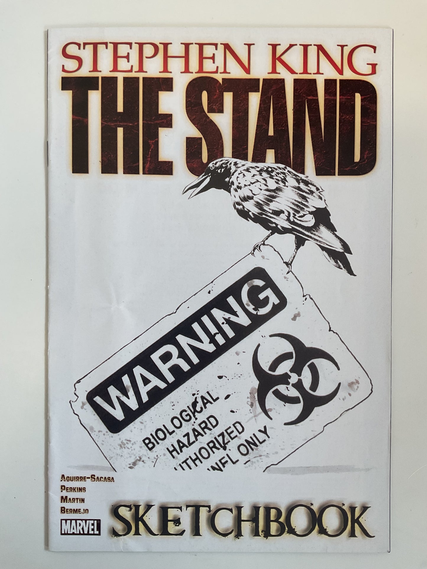The Stand Sketchbook #1 2008 Marvel Comics