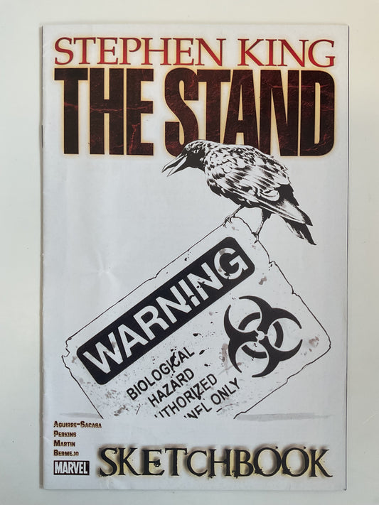 The Stand Sketchbook #1 2008 Marvel Comics