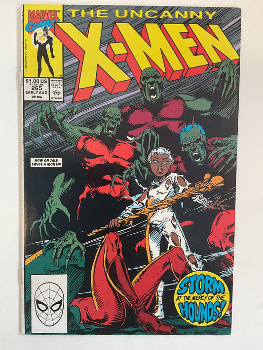 Uncanny X-Men #265 1990 Marvel Comics