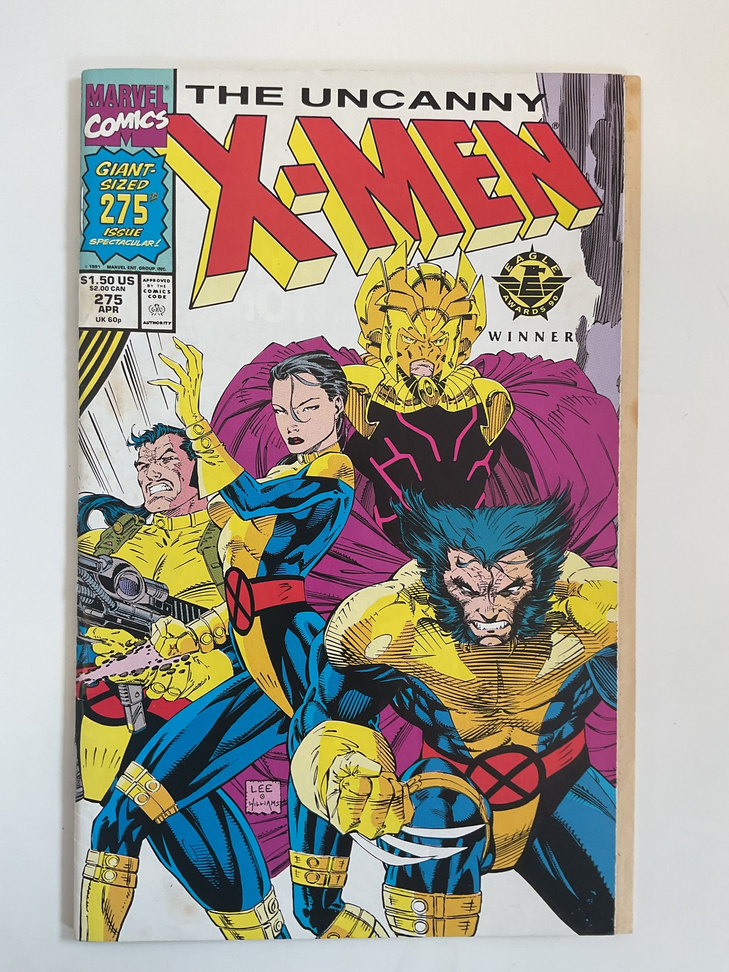 Uncanny X-Men #275 1991 Marvel Comics