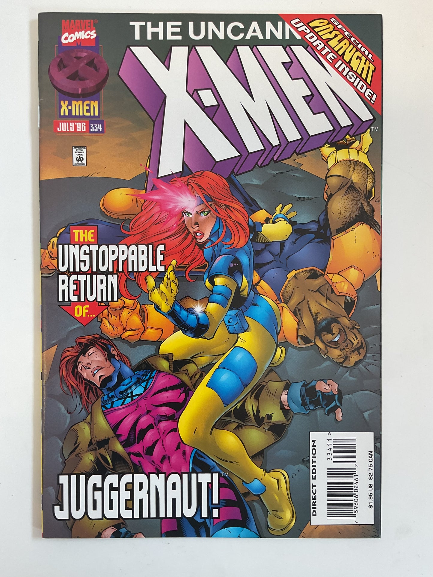 Uncanny X-Men #339 1996 Marvel Comics