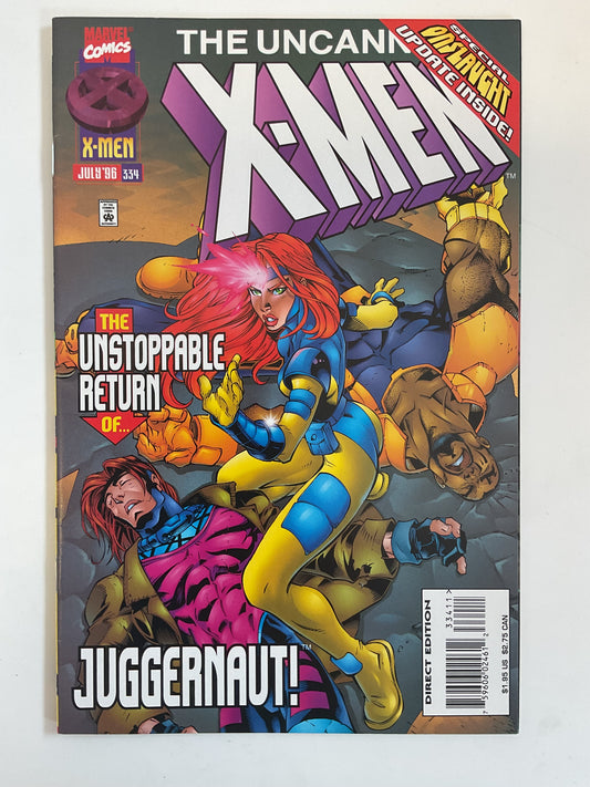 Uncanny X-Men #339 1996 Marvel Comics