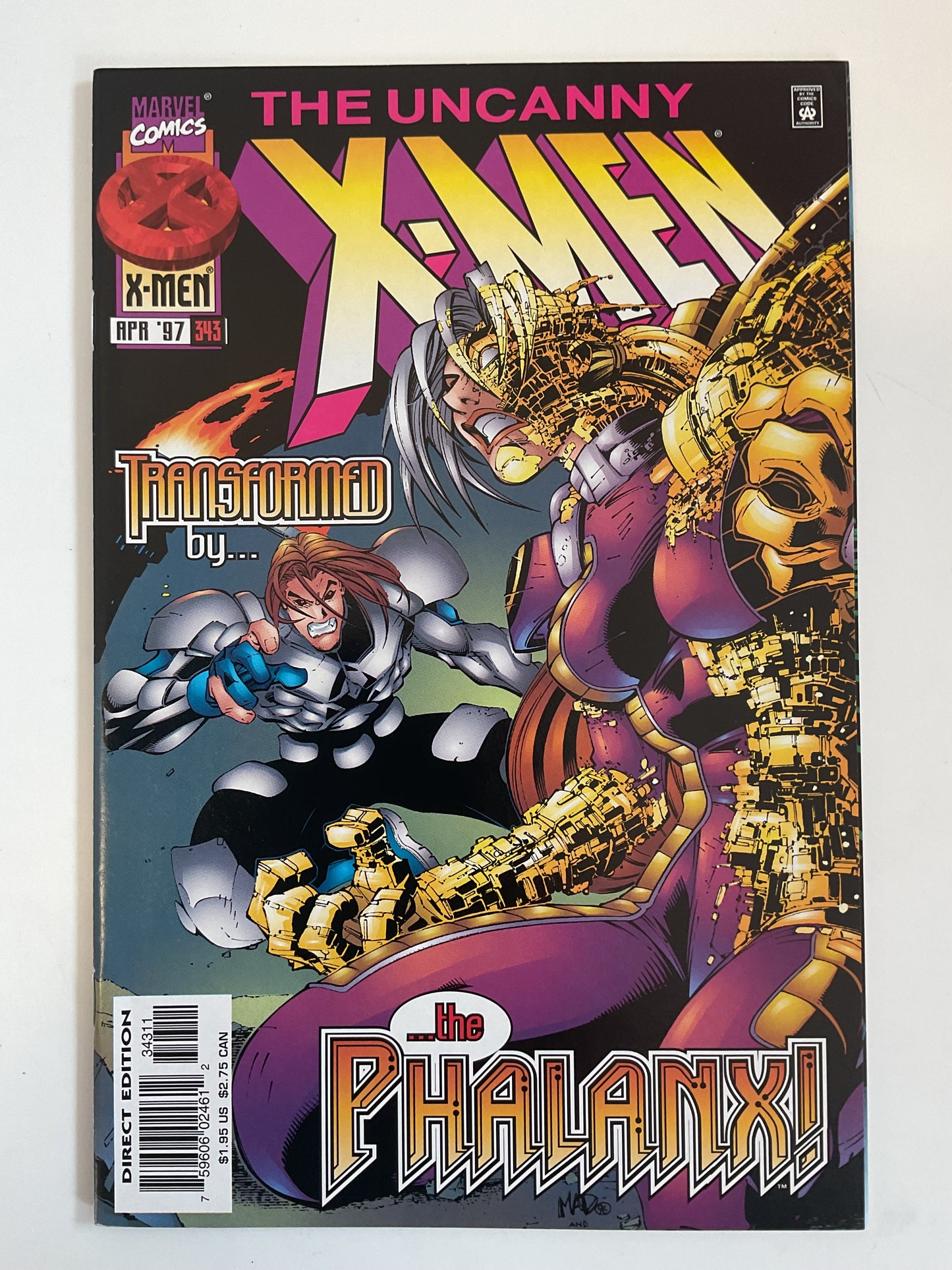 Uncanny X-Men #343 1997 Marvel Comics