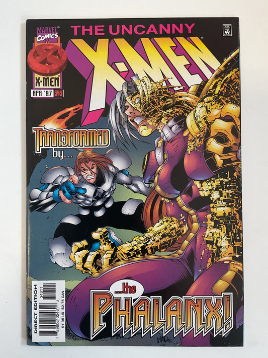 Uncanny X-Men #343 1997 Marvel Comics