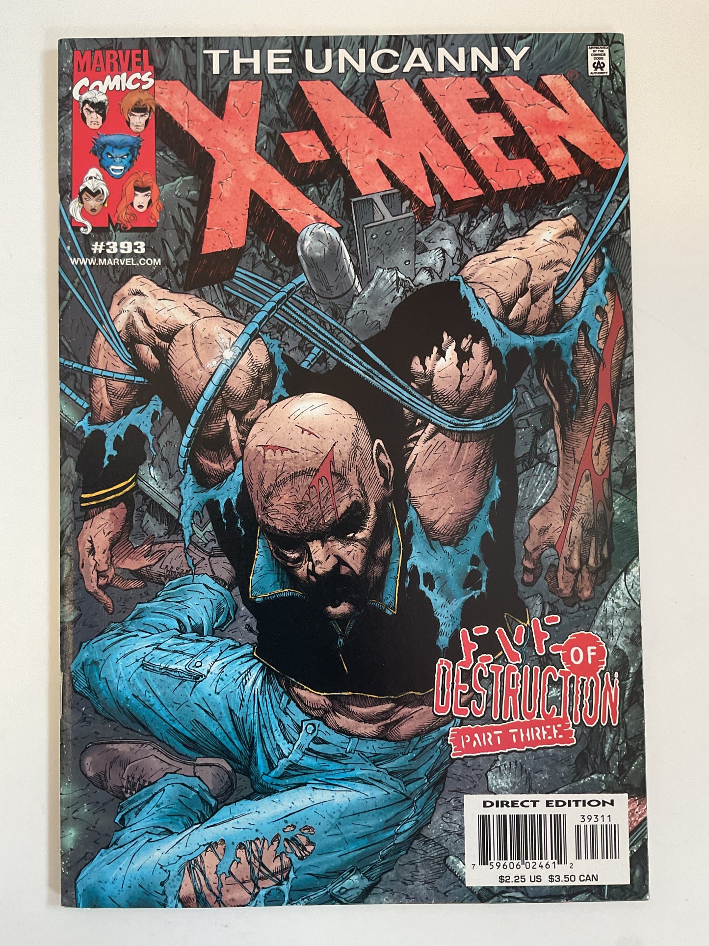 Uncanny X-Men #393 2001 Marvel Comics