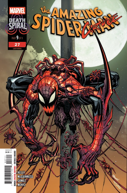 Amazing Spider-Man #27 2026 Marvel Comics Death Spiral