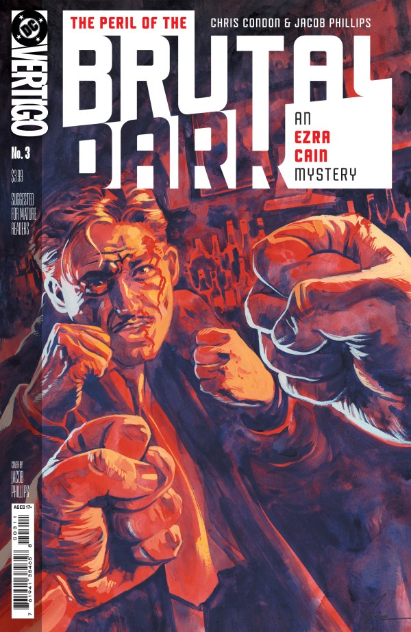 Peril Of Brutal Dark An Ezra Cain Mystery #3 2026 DC Comics Veritgo