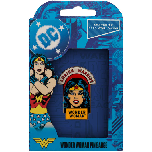 Wonder Woman Amazonian Warrior Pin Badge