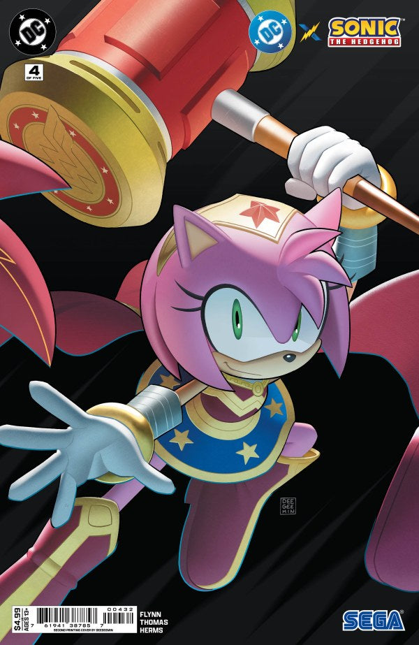 DC X Sonic The Hedgehog #4 2nd Print 2026 DC Comics