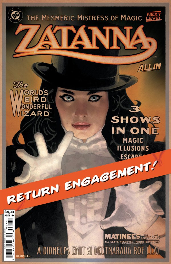 Zatanna #1 2026 DC Comics