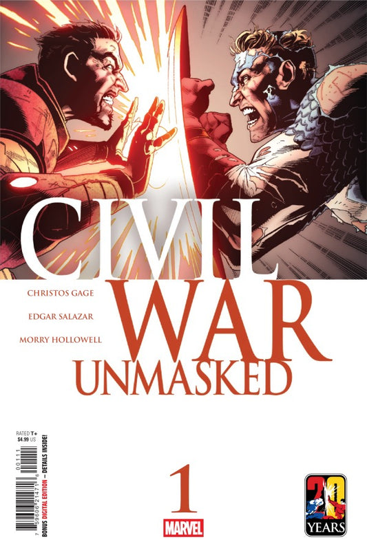 Civil War Unmasked #1 2026 Marvel Comics