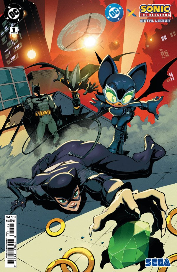 (Sub) DC X Sonic Metal Legion #1 2026 DC Comics