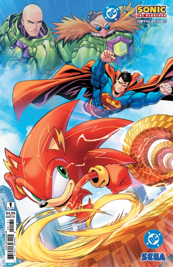 (Sub) DC X Sonic Metal Legion #1 2026 DC Comics