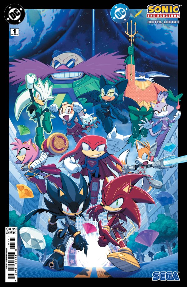 (Sub) DC X Sonic Metal Legion #1 2026 DC Comics