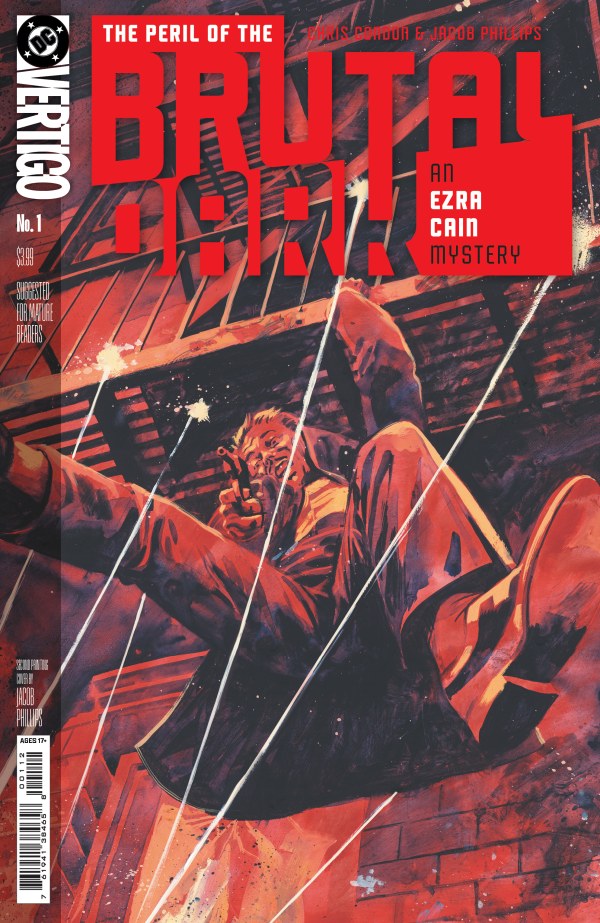 Peril Of Brutal Dark An Ezra Cain Mystery #1 2nd Print 2026 DC Comics Vertigo