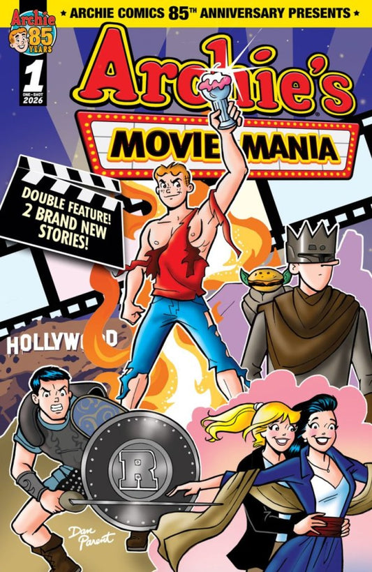 Archie 85TH Anniversary Present Archie’s Movie Mania 2026 Archie Comics
