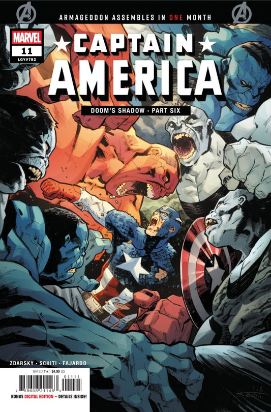Captain America #11 2026 Marvel Comics