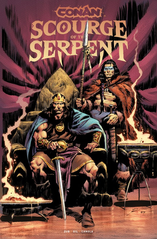 Conan The Barbarian Scourge Of The Serpent Vol 01 TP Titan Comics Direct Market Exclusive Cover