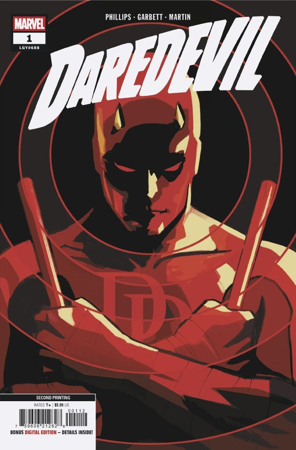 Daredevil #1 2nd Print 2026 Marvel Comics