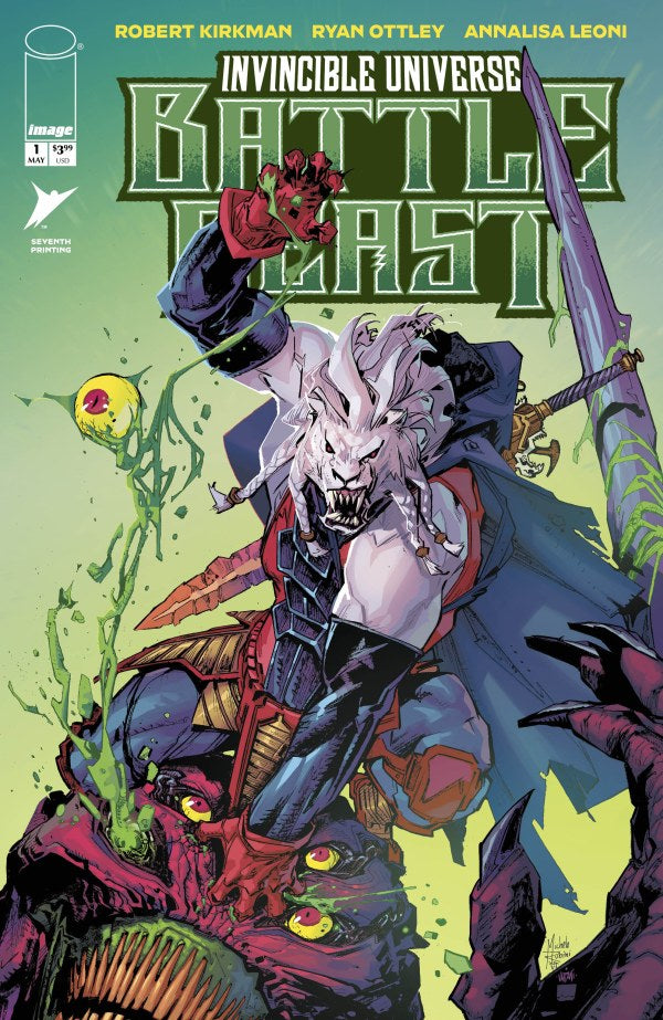 Invincible Universe Battle Beast #1 7th Print 2026 Image Comics