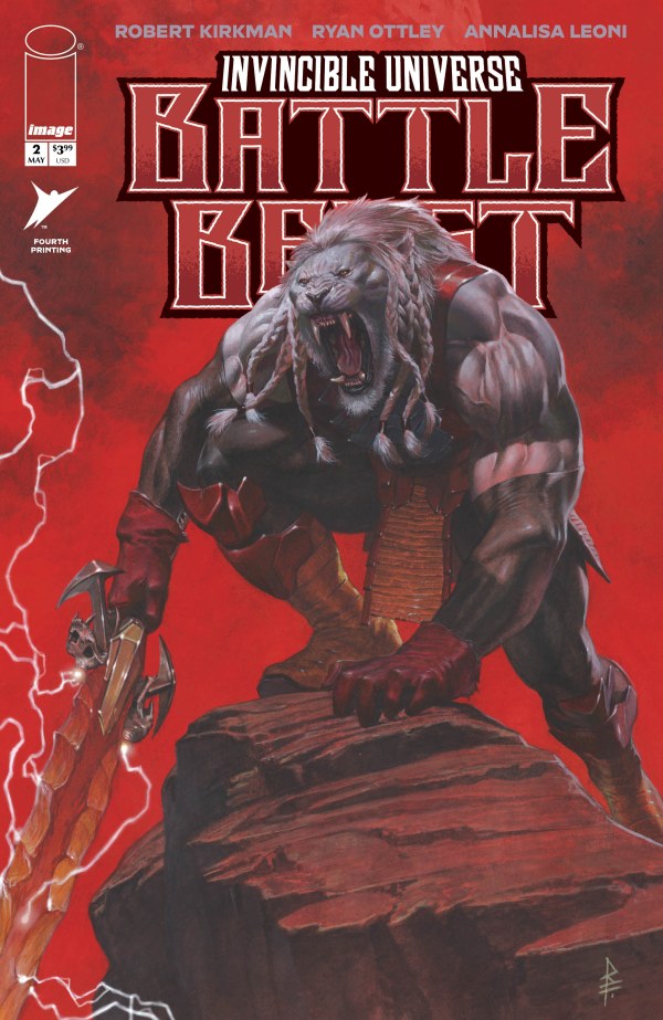 Invincible Universe Battle Beast #2 4th Print 2026 Image Comics