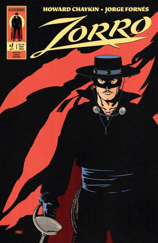 Zorro #1 2026 Alien Books