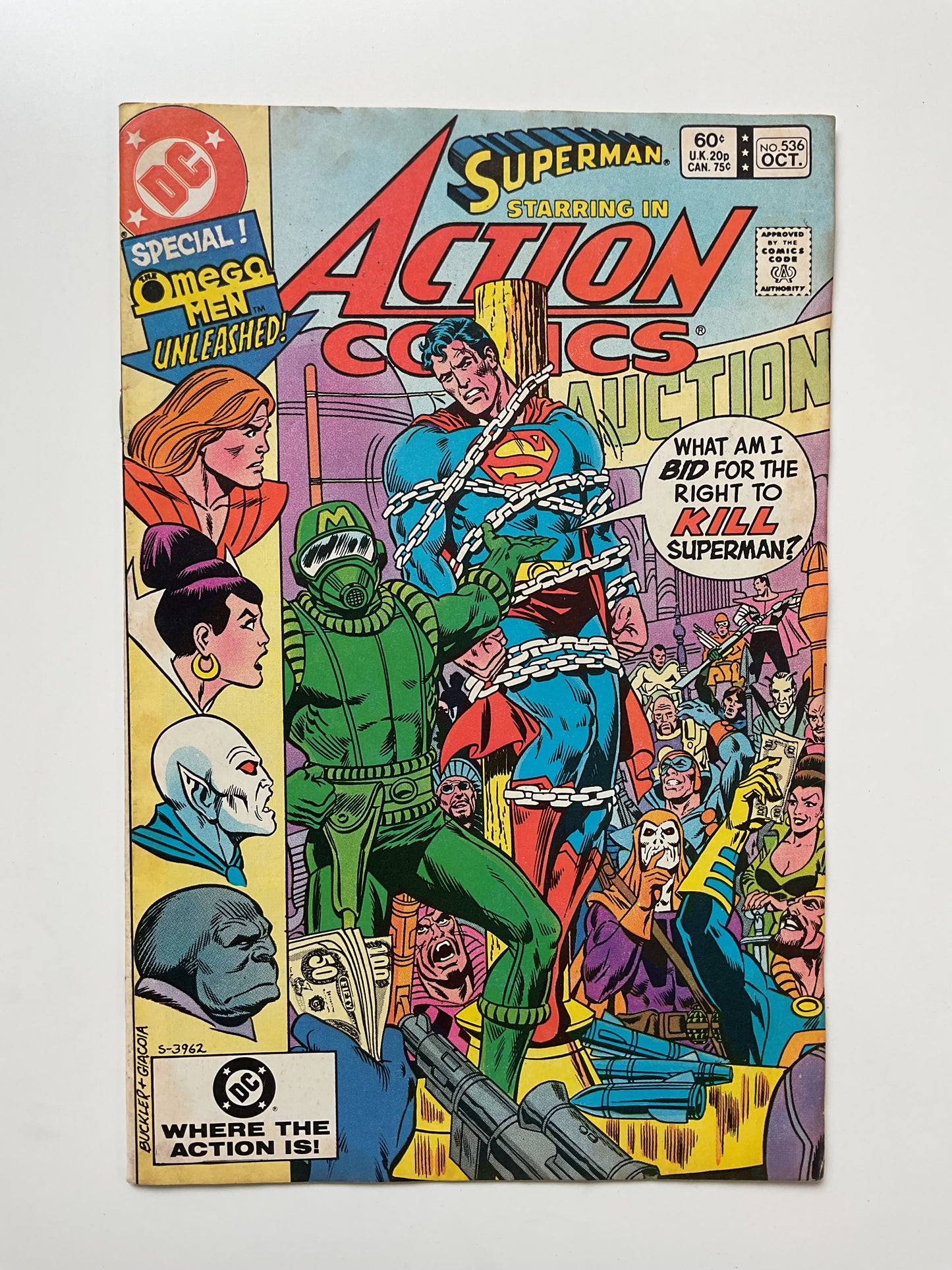 Action Comics #536 1982 DC Comics