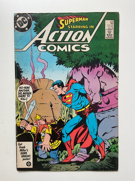 Action Comics #579 1986 DC Comics Asterix Homage