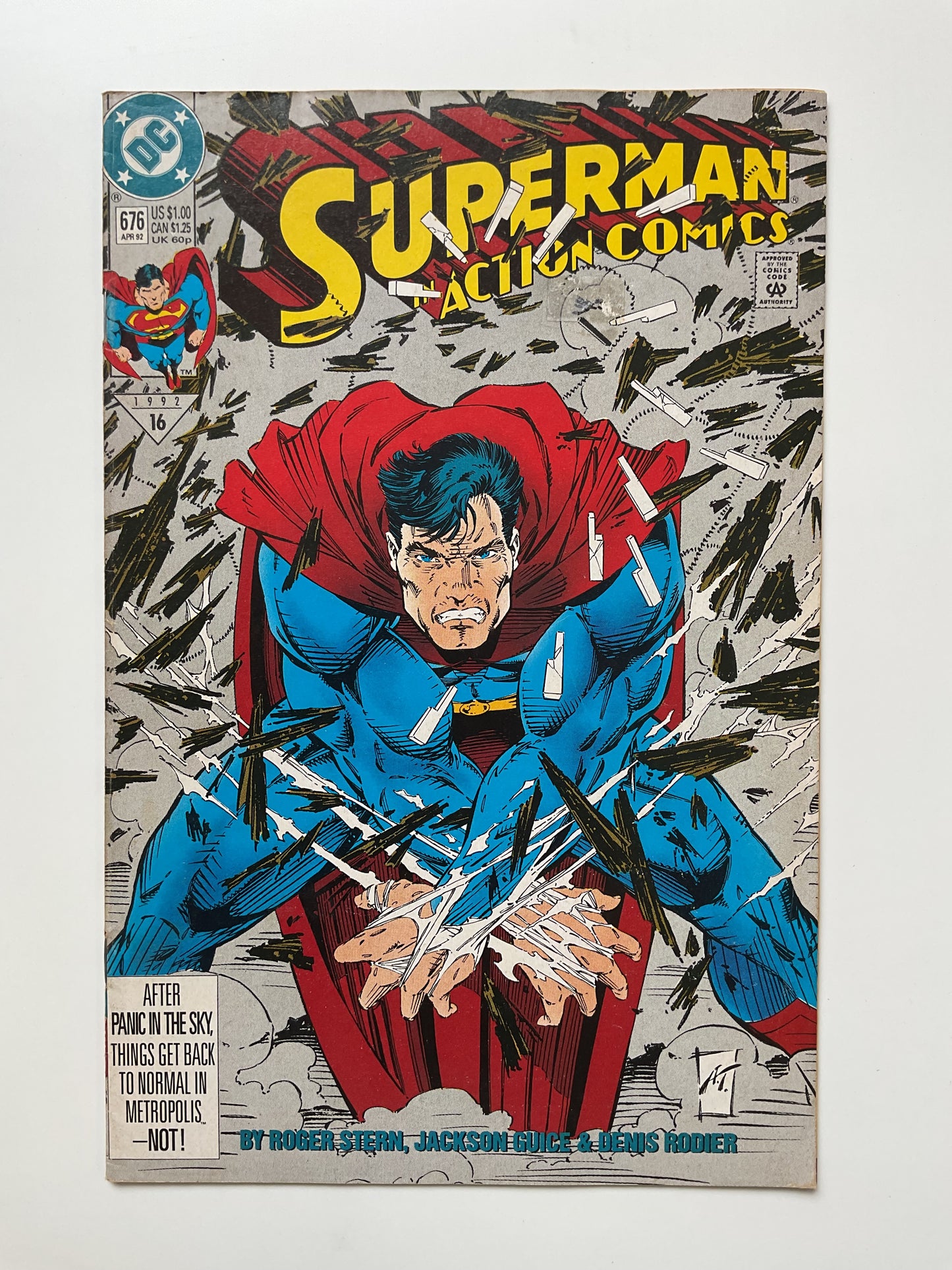 Action Comics #676 1992 DC Comics